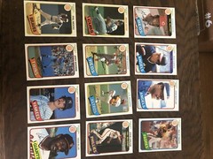 1980 TOPPS Burger King Pitch, Hit& Run Complete 34 Card Set Great Shape RYAN