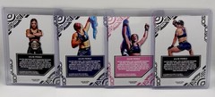 2026 UFC Ailin Perez Autograph Collectors Fantasy (4 Card Lot) LiveSigned-NO COA
