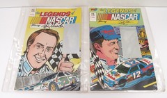 1990&rsquo;s VORTEX COMICS THE LEGENDS OF NASCAR SILVER EDITION HOLOGRAM VOLUMES 1-13
