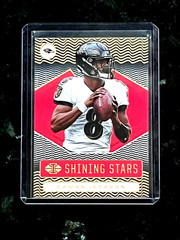 Lamar Jackson 2020 Panini Illusions 071/399 SHINGING STARS Baltimore Ravens SS2