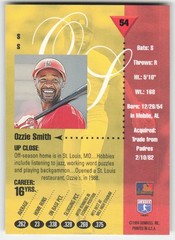 1994 Studio Ozzie Smith #54 St. Louis Cardinals