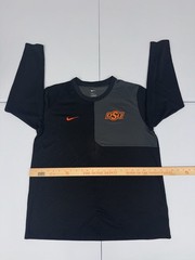 Nike Oklahoma State Cowboys Long Sleeve Shirt Men&rsquo;s Black/Dark Gray Used