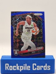 2025 Panini Prizm WNBA – Allisha Gray #16 Blue Velocity Prizm