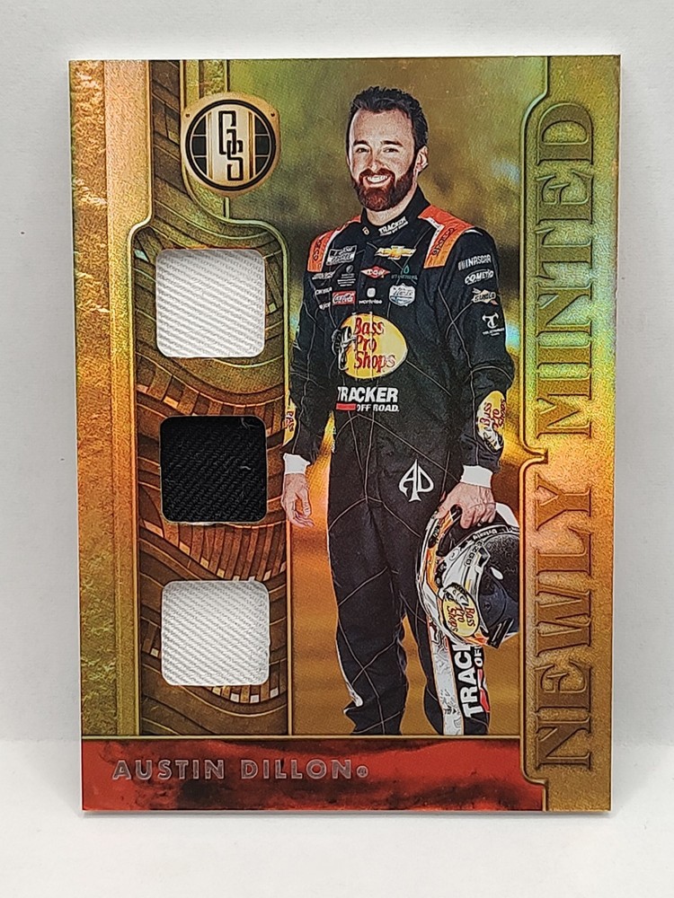 2022 Panini NASCAR Austin Dillon Newly Minted #GSNM-AD Mem Card Racing Firesuit