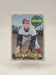 1969 Topps #586 Tim Cullen Washington Senators VG+ *Set Break*