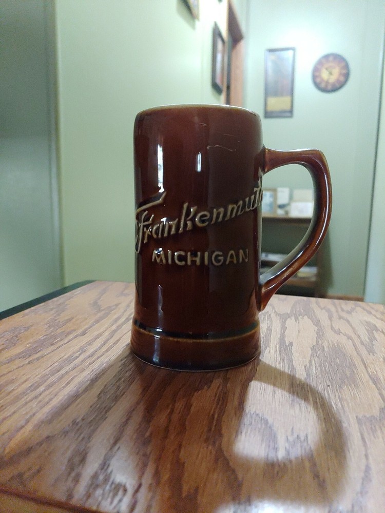 Vintage Frankenmouth Michigan Hall Stien Pre 1970 good shape 6&Prime; tall