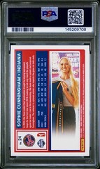 2025 WNBA Panini Donruss Sophie Cunningham PSA 9 ! #24 Low Pop Indiana Fever