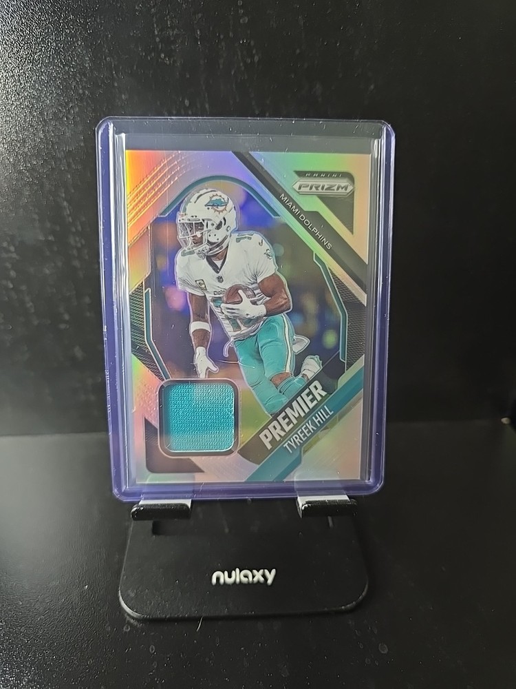 2025 Panini Prizm Tyreek Hill Premier Patch PJY-THL Dophins
