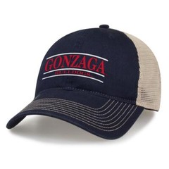 Gonzaga University Bulldogs Hat Soft Mesh with Elastic Snapback Trucker Hat