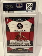 2016 Panini Totally Certified #119 Pascal Siakam Camo Rookie /25 PSA 9 1st Print