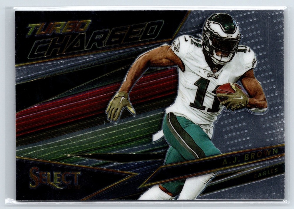 2022 Panini Select – Turbocharged A.J. Brown #TUR-12 Eagles