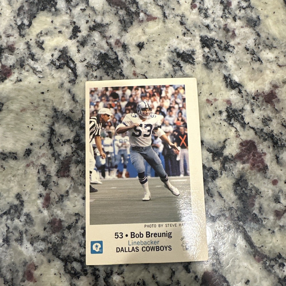 1979 Dallas Cowboys Police – Bob Breunig #53 Kiwanis Club Law Enforcement Agency