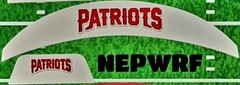 New England Patriots 3D Front & Back SpeedFlex Bumpers