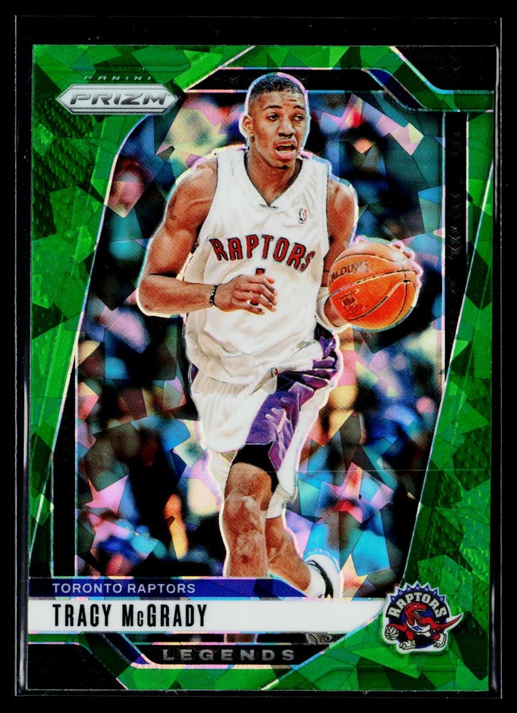 2024-25 Panini Prizm #273 Tracy McGrady Prizms Green Ice