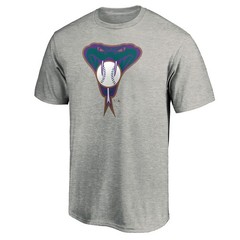 Men&rsquo;s Heathered Gray Arizona Diamondbacks Cooperstown Collection Huntington Logo