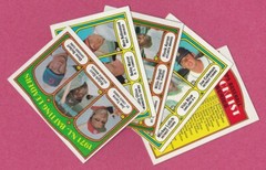 1972 Topps Baseball Cards – EX to EXMT to complete your set
