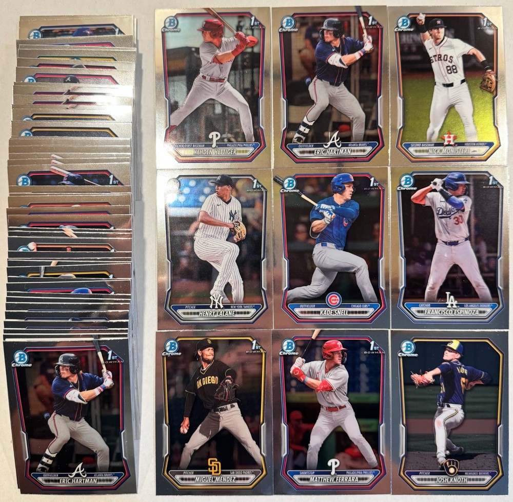 2026 Bowman Baseball Chrome Prospects BCP-1-BCP-150 Pick Your Card