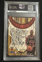 Fleer Ultra 1997-98 Big Shots Michael Jordan #1 BS PSA 8 Chicago Bulls