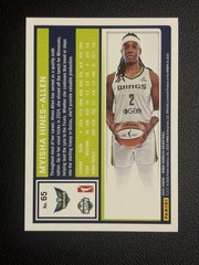 2025 Panini Donruss WNBA – Myisha Hines-Allen #65 Red Shimmer /399