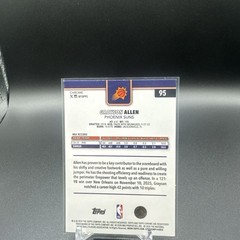 2026 Topps Chrome Update Grayson Allen BLUE RAYWAVE /150