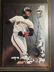 1996 Topps Wrecking Crew #03 Barry Bonds San Francisco Giants BV$15 Insert #3