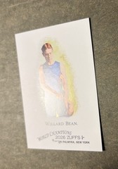Willard Bean Handmade Custom Sports Card, LDS Boxer, Latter-Day Saint