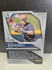 2025 Panini Prizm Kevin McGonigle Red Pulsar Refractor #75 RC /399 Tigers