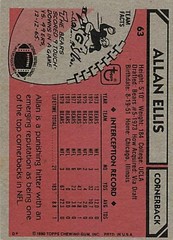 1980 Topps #63 Allan Ellis