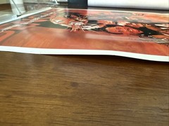 Vintage 1983 Bengals AFC Champions Dr Pepper Gold Star Promo Poster Archive