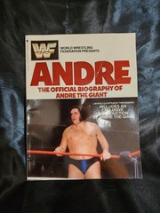 1985 1st EDITION WWF Presents ANDRE The Official Biography Of Andre the Giant
