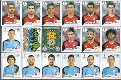 2018 PANINI RUSSIA WORLD CUP STICKERS « COMPLETE YOUR SET » ***PINK BACK***
