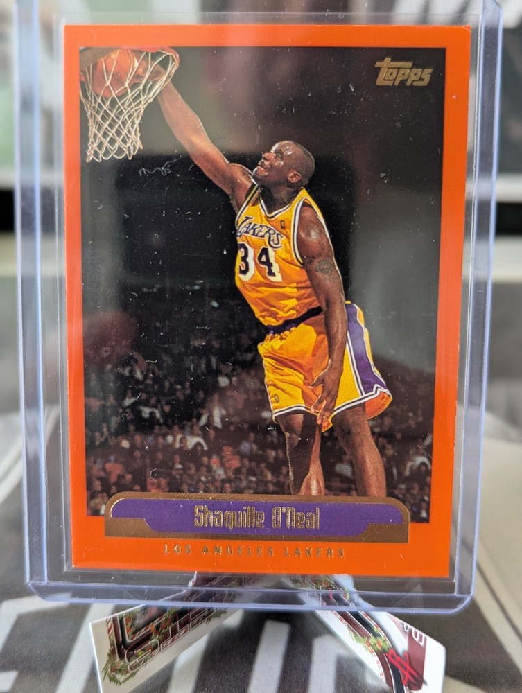Topps Shaquille O&rsquo;Neal 1998-99 Base Set #23 Lakers NBA Basketball