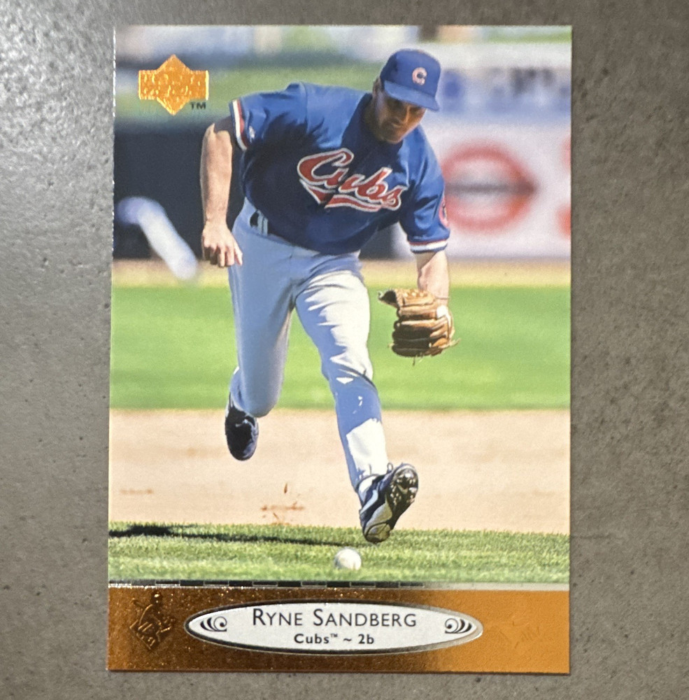 Upper Deck 1996 Ryne Sandberg #486 Chicago Cubs MLB Base Set Baseball Card