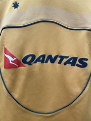 CANTERBURY MEN&rsquo;S RUGBY UNION AUSTRALIA WALLABIES 2007/2009 SHIRT JERSEY SIZE M