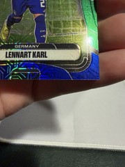 2026 Prizm FIFA World Cup Lennart Karl RBG Mojo CASE HIT SSP Red Green Blue