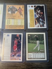 Michael Jordan Card Lot (6) 1990 SkyBox 1991 UD Hologram AW1 Fleer