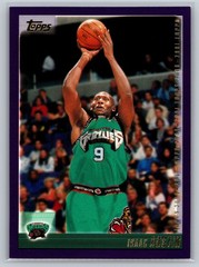 2000-01 Topps #207 Isaac Austin Vancouver Grizzlies Center NBA Card