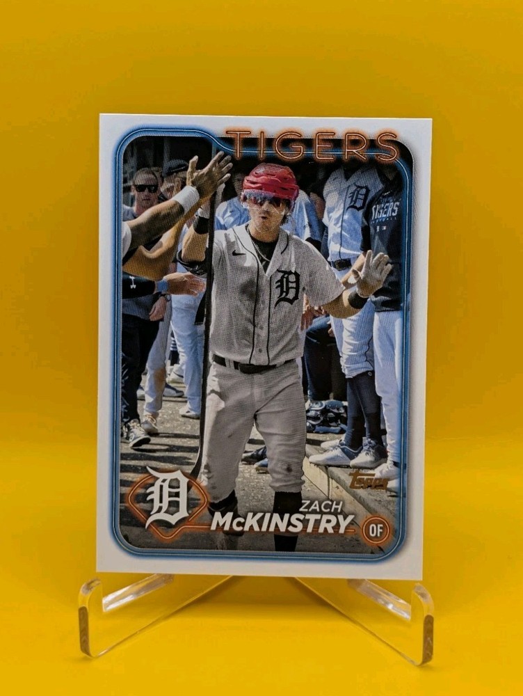 2024 Topps Series 2 Baseball Image Variation Zach McKinstry #511 Golden Mirror