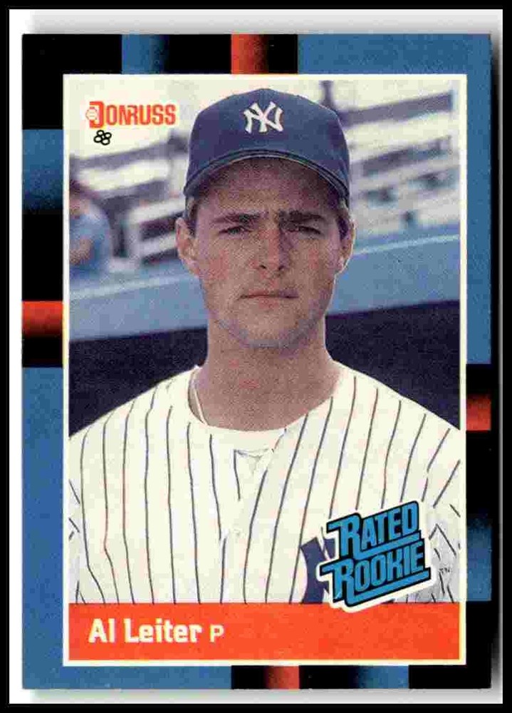 1988 Donruss #43 Al Leiter Rookie Card RC