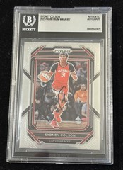Sydney Colson Signed 2023 Panini Prizm WNBA #97 BAS Beckett Autograph Fever
