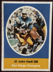 1972 Sunoco NFL (Chargers) 24-Stamp Complete Set (D. Jones) (24-« Used »)