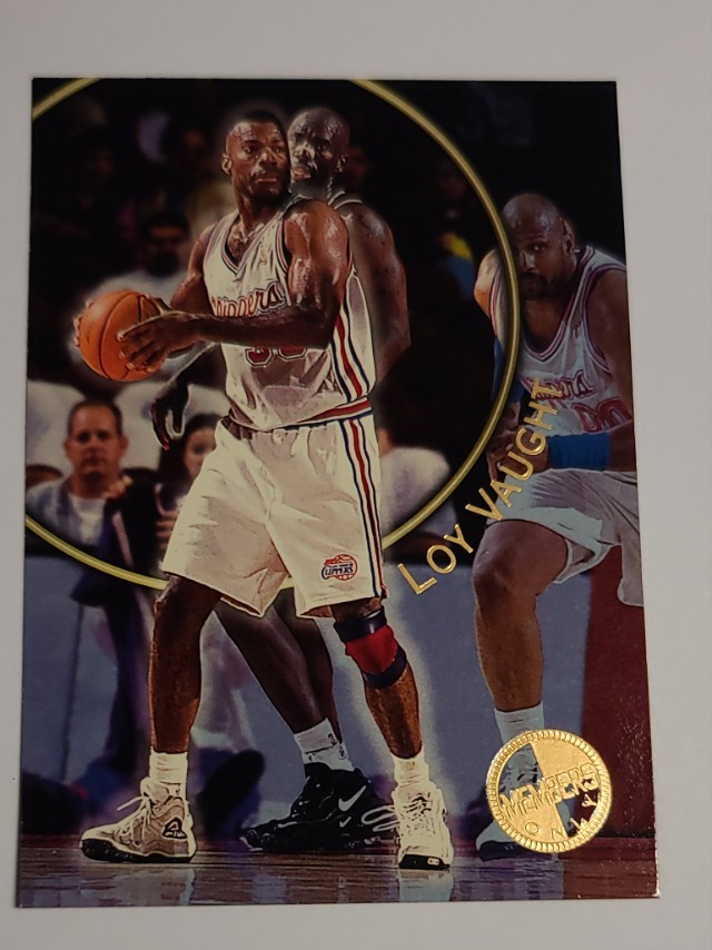 1996 97 Stadium Club Members Only 55 Loy Vaught Los Angeles Clippers #48