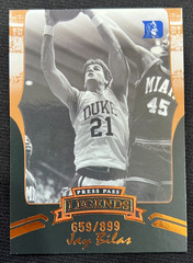 JAY BILAS 2006-07 Press Pass Legends Bronze #B24 Duke Blue Devils #659/899