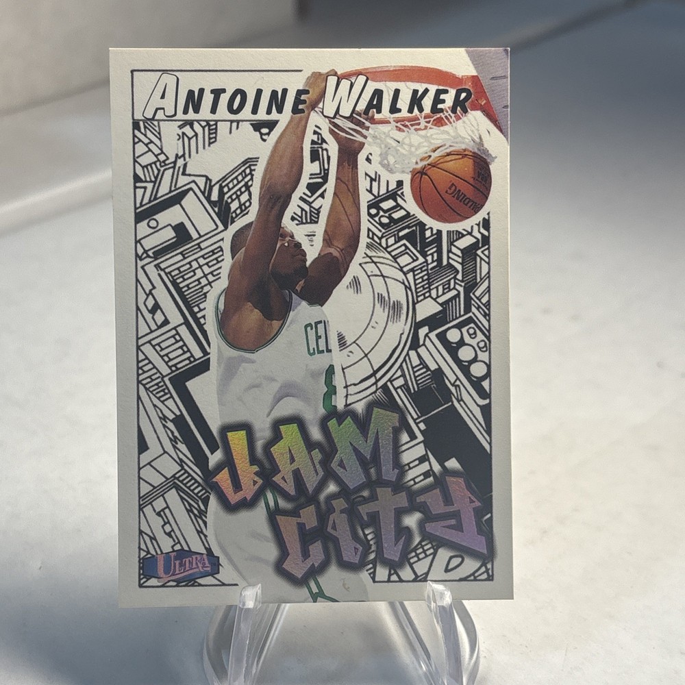 1997-98 Ultra Jam City Insert #11 – Antoine Walker – Boston Celtics – Kentucky