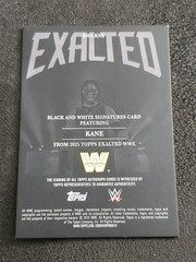 2025 Topps Exalted Kane Black and White Signatures Auto #BWS-KNE
