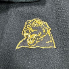 Adidas Pittsburgh Panthers Varsity Jacket Mens Medium Wool Leather Navy Black