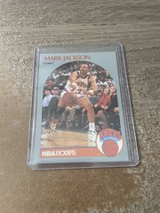 1990 Hoops Mark Jackson #205 Menendez Brothers Courtside Knicks