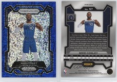 2023-24 Panini Prizm Blue Sparkle Prizm /144 Mike Conley #57 1n9r