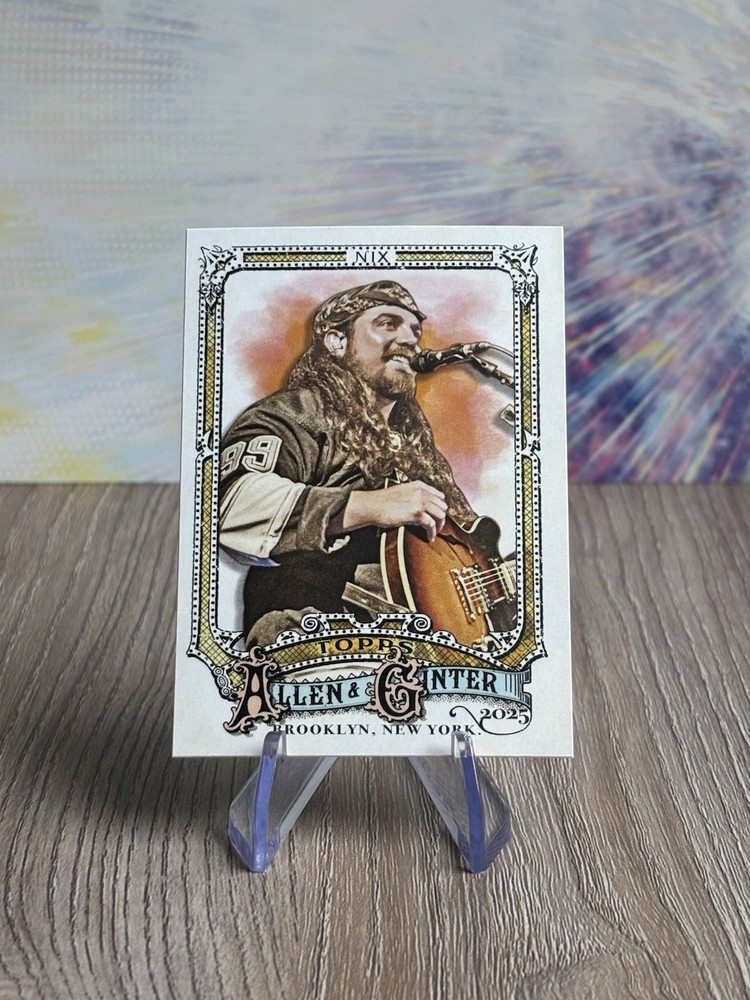 Drew Nix 2025 Topps Allen Ginter No 255 Musician The Red Clay Strays