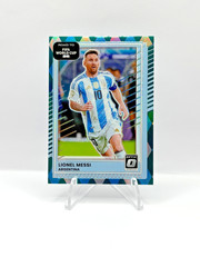 Lionel Messi 2025-26 Panini Donruss World Cup OPTIC ARGYLE PRIZM SSP – VERY RARE